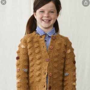 Matilda Jane Girls Mustard Cardigan